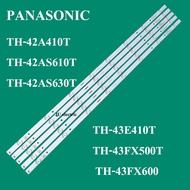 หลอดแบล็คไลท์TV PANASONIC  รุ่นTH-42A410T /TH-42AS610T /TH-42AS630T /TH-43E410T /TH-43FX500T :TH-43FX600(1ชุดมี 5แถวยาว)