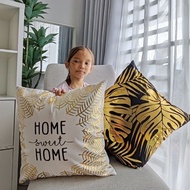 Cushion Cover Sarung Bantal Sofa 45X45 Pillow case Square Sarung Bantal Petak  Big Cushion Cover Sar