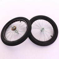 Children s bicycle tire accessories rim assembly 12/14/16/18/20 inch steel rim front and rear aluminum rim wheel assembl