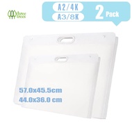 4K/8K Art Portfolio for Kids Waterproof Artwork Portable File Pocket A2/A3 Storage Bag Art Album Ske