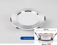 Led Downlight Round Ceiling Light Recessed Downlight 5W 9W 12W 15W 18W Gold Shell Silver Shell White