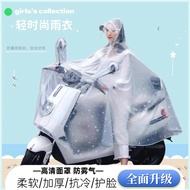 Raincoat Electric Vehicle Special Motorcycle Raincoat Women s Single Double Increased Thickening Soft Waterproof Full Bo