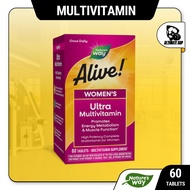 Nature's Way Alive! Once Daily Women's Multivitamin, Ultra Potency, Food-Based Blends (240mg per ser