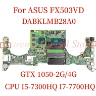 Untuk Motherboard Laptop Asus Fx503vd Gl503vm Dabklmb28a0 Dengan Cpu: I5-7300hq I7-7700hq Gpu: Gtx10