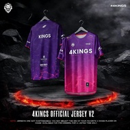 4KINGS V2 esports T-shirt, trendy casual gaming short sleeve tee