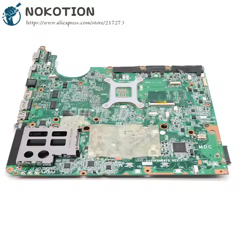 DA0UP6MB6F0 Main Board For HP Pavilion Laptop Motherboard 1GB GT320M graphics Free CPU DV6 DV6T DV6-