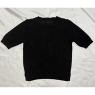 FF Knit Black Sweater Fashion Work Bust 32-34