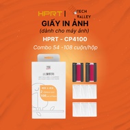 Printing paper for HPRT-CP4100 camera (clear printing, colorfast, smudge-proof, fade-resistant. Ink 
