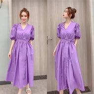 Toplyshop - COD / Mini Dres wanita Yuki korean Style / Dres Pesta formal / Dress Pensil look vintag