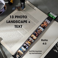 GANTUNGAN Customized roll film keychain 13 photos landscape | Roll film keychain | Unique gifts | Cu