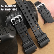 Silicone Plastic Watch Strap for GWF-1000 Bracelet Wristband for Men Women Waterproof Banda Watches 