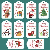 10Pcs/Pack Christmas Hang Tag For Decorating Xmas Gift