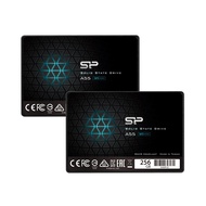 Silicon Power 2-Pack 256GB SSD 3D NAND A55 SLC Cache Performance Boost SATA III 2.5" 7mm (0.28") Int