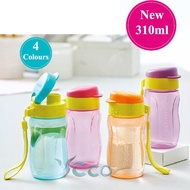 Tupperware Mini Eco Water Bottle Flip Top Cap 310ml
