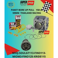 Bore Up 59mm CVT Performance Package for Mio J, Mio 125, Fino 115-125, Mio M3, and Xride 115-125 - n