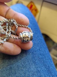 結緣開光加持藏銀六字大明咒男女小吊墮