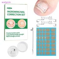 wallpink 1/2 Set Ingrown Toenail Corrector Tools Pedicure Recover Embed Toenail Treatment Foot Care 