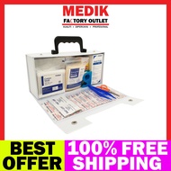 First Aid Kit (RESTAURANT/OFFICE） Peti Pertolongan Cemas Untuk Restoran/Pejabat/Asrama/Rumah)