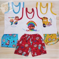 6pairs/3pairs Sando Terno Set for Baby boy(3months-1yr old)Cotton