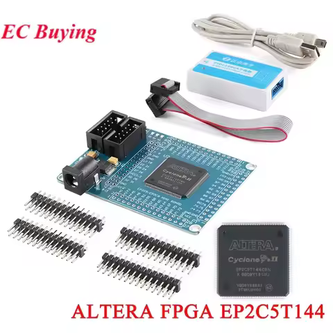 ALTERA FPGA CycloneII EP2C5T144 Minimum System Development Learning Board Module 5V EPCS4 4M Reset S