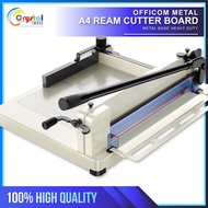 Heavy Duty Ream Cutter A3 & A4 Size Paper Trimmer Metal Cutting  Officom 400sheets Cutting Capacity