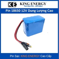 Khối pin 18650  3s 12V  Dung Lượng  10Ah 15Ah  20Ah Pin Chính Hãng Xả Cao