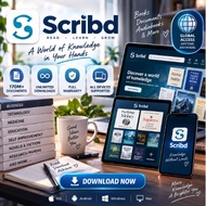 [Auto Delivery] Scribd Premium VIP | 195 Juta+ Dokumen | Unlimited Download | Premium Access | 24/7 