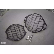 การ์ดไฟหน้า Rush Kustom  สำหรับ  Triumph Speed400 / Scrambler400x