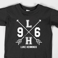 KATUN Distro T-shirt Men's T-shirt 24s Combed CottonWanita All Size 5 Seconds of Summer Luke Hemming