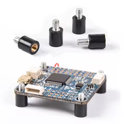 4/8PCS M2 M3 2/3mm FPV CC3D F3 F4 F7 Flight Controller Anti-Vibration Shock Absorbing Rubber Column 