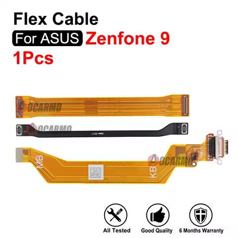 Charger Port Flex Replacement For Asus Zenfone 9 LCD Flex Connector Motherboard Connection Sim Card 
