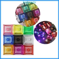 KOK 10pcs XDA2 Keycaps 1U Multi Color 9 3mm Keycap for Game Mechanical Keyboard