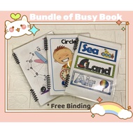 [Ready Stock] Montessori Early Learning / Children Diy Busy bag / Quiet book / busy book/ Ready Stoc