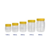 1 box/ Bee Hive PET Jar (Yellow)
