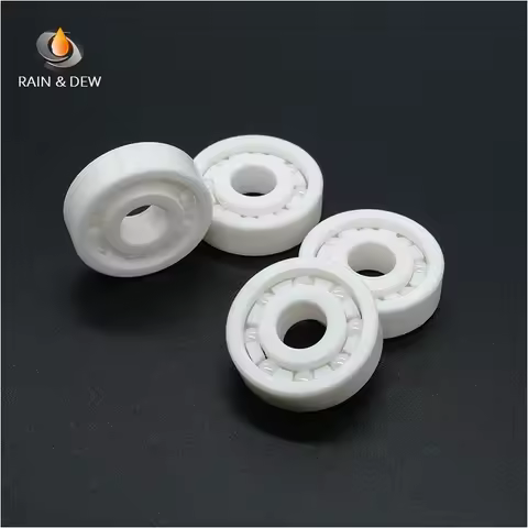 1Pcs 6202 CE 15X35X11 mm Full Ceramic Bearing ABEC-9 Zirconia Ceramic Ball Bearing 6800 6900 6000 62