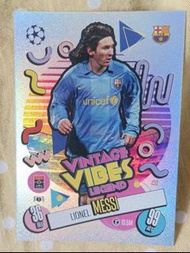 Lionel Messi Vintage Vibes 足球卡（topps)