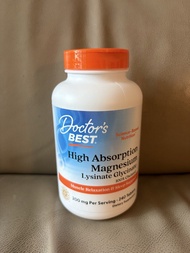 Doctor's Best High Absorption Magnesium Glycinate 240 Tablets