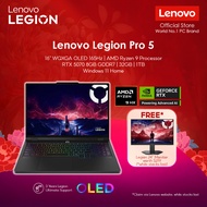 Lenovo Legion Pro 5 Gaming Laptop — RTX5070 - 16" OLED 165Hz - AMD R9 9955HX - 32GB RAM (For Gamers 