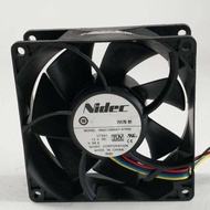 Nidec 9232 9CM H92C12BGA7-07A02 12V 0.88A 4 Wire PWM Temperature Control Cooling Fan