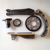 4jj1 timing chain kit for isuzu elf dmax engine 8-98119279-1 8981192791 iz-07 6piece