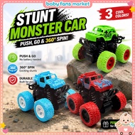 4 Wheels Monster Truck Stunt Car Children 4WD Truck  Toys Car Plastic Off-road Play Vehicle Mountain