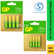 GP Ultra Alkaline batteries AA / AAA