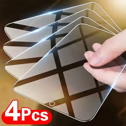 4PCS Tempered Glass For Xiaomi Redmi Note 13 12 11 10 9 8T 7 Pro 4G 5G Screen Protector For Redmi 14