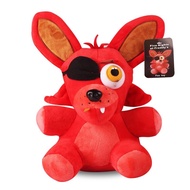 FNAF ของเล่นตุ๊กตา 18cm FIVE Nights ที่ Freddy's 4 ตุ๊กตาหมีเฟร็ดดี้ชิก้าบอนนี่ตุ๊กตาสุนัขจิ้งจอกจี้
