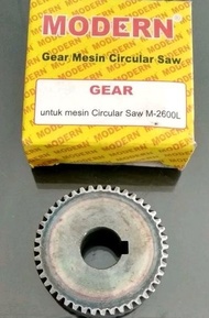 Gear Untuk Mesin Gergaji Kayu/Circular Saw Modern M-2600