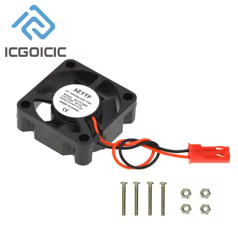 Mini Cooling Fan Heat Sink DC 5V 0.2A 3cm 3010 For Raspberry Pi 5/4/3/2/B+ 3.3V/5V Model Computer