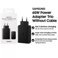 Samsung 65W 3 Port Charger Shell Super Fast Charging Original