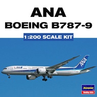 Kit Model Pesawat Dipasang Hasegawa 10721 Pesawat Boeing 787-9 ANA 1/200