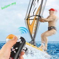 [COD] RC Boat Toy, Waterproof High Speed Remote Control Boat, Yachting Low Speed Balanced Electric T