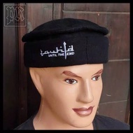 Pakol Taliban Afghanistan Hat with Tauhid Embroidery